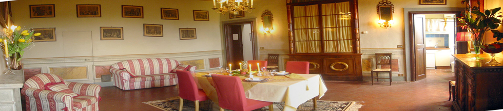 Ville in affitto in Toscana :: Villa Catignano, matrimoni e appartamenti di lusso nel Chianti Senese