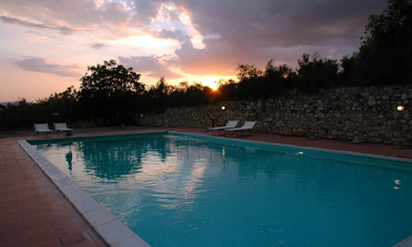 Villas in Tuscany with pool :: Villa Catignano swimming pool